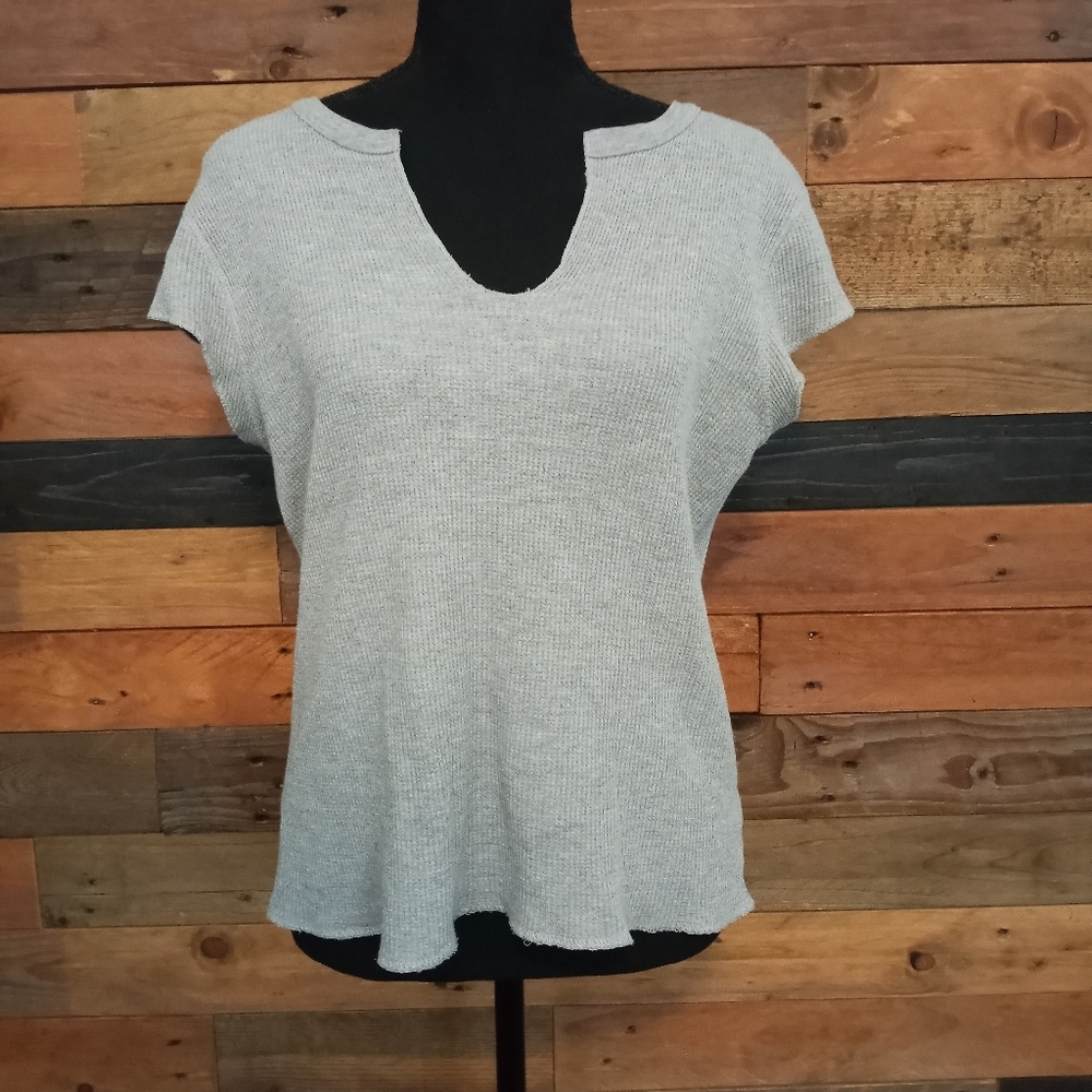 EUC Polo Jeans Company waffle knit top - XL